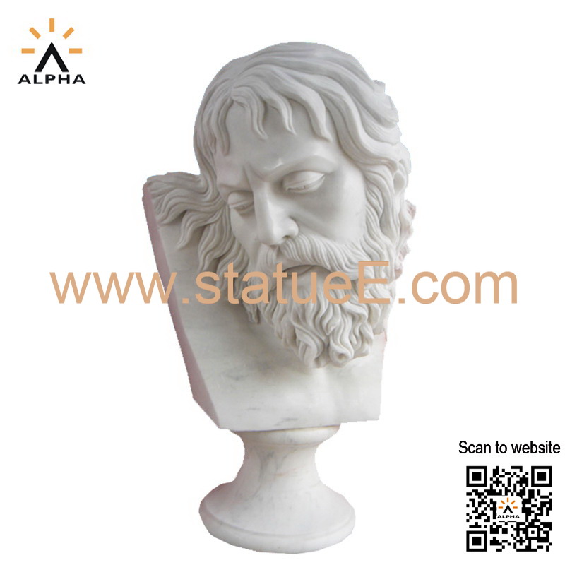 Roman statue bust